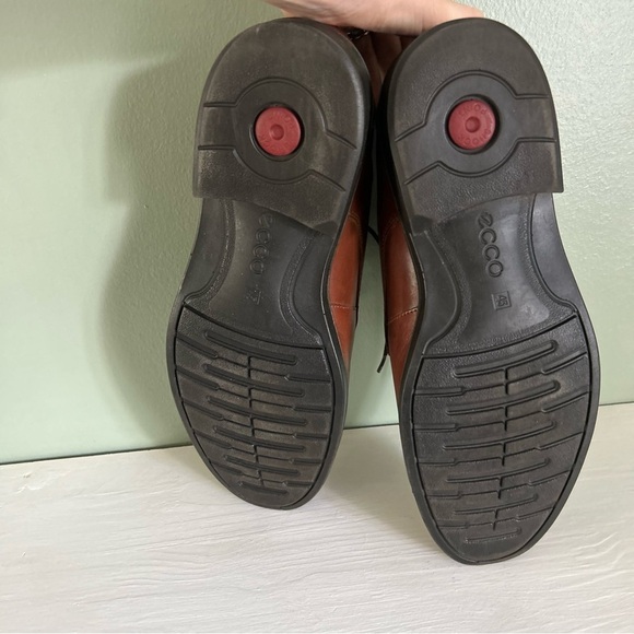 Ecco Brown Leather Oxford‎ Dress Shoes EU 43 - Picture 7 of 11